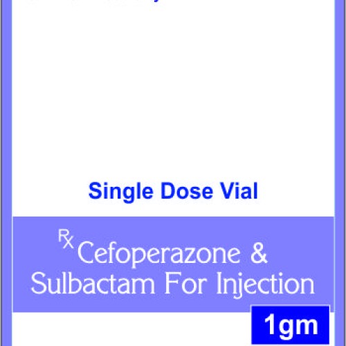 Cefoperazone and sulbactum for injection